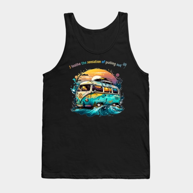 I loathe the sensation of pulling out Tank Top by HALLSHOP